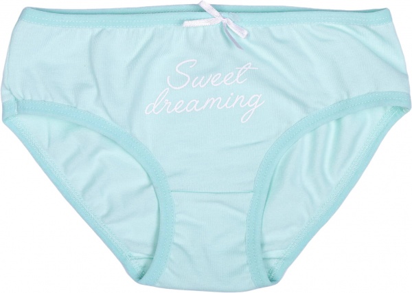 Трусы для девочек KOSTA 1296-6 р.134 зеленый 