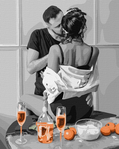 Картина по номерам Утренняя страсть 40х50 см Идейка 