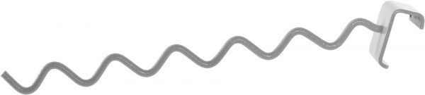 Крючок наклоный  Nika У604 ломаный