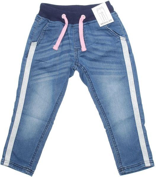 Штаны для девочек 5.10.15. 3L3902 р.98 темно-синий 