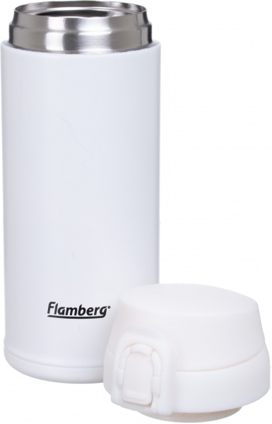 Термочашка біла 350 мл Adagio Flamberg