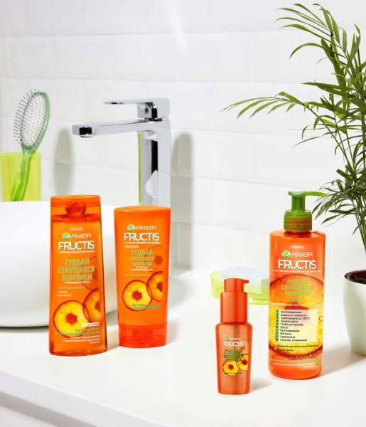 Сыворотка Garnier Fructis Гудбай секущиеся кончики для всех типов волос 50 мл 