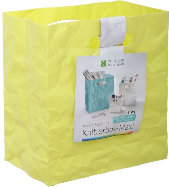 Короб пластиковая 323018-379 Knitterbox-Maxi Krinkle 180xжовтий мм