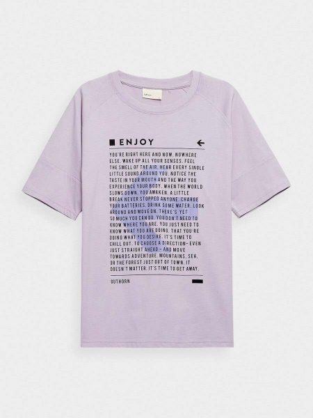 Футболка Outhorn HOL22-TSM617-52S р.M розовый