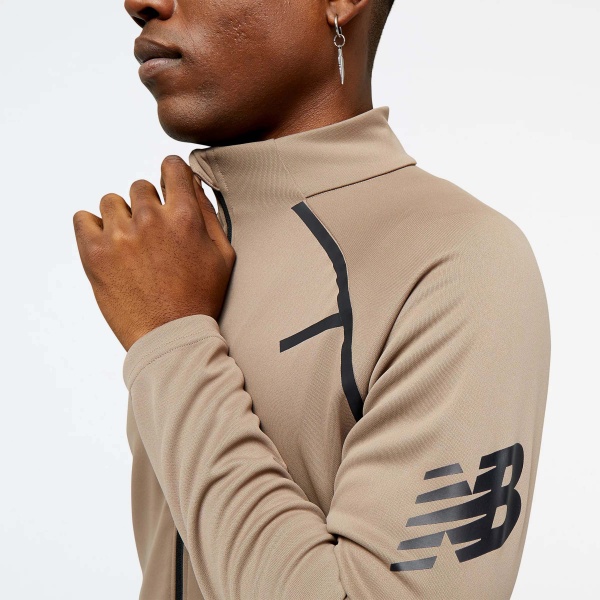 Джемпер New Balance TENACITY FOOTBALL TR. MJ23090MS р. S коричневий