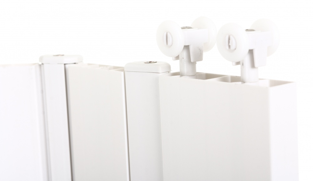 Двері-гармошка BS-12V-W00 850 мм білий