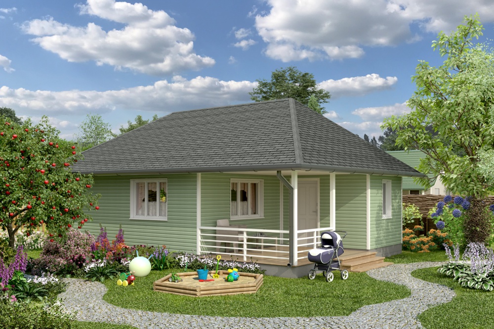 Сайдинг Vilo™ 3,00x0,20 м 0,60 кв.м світло-зелений SV-03