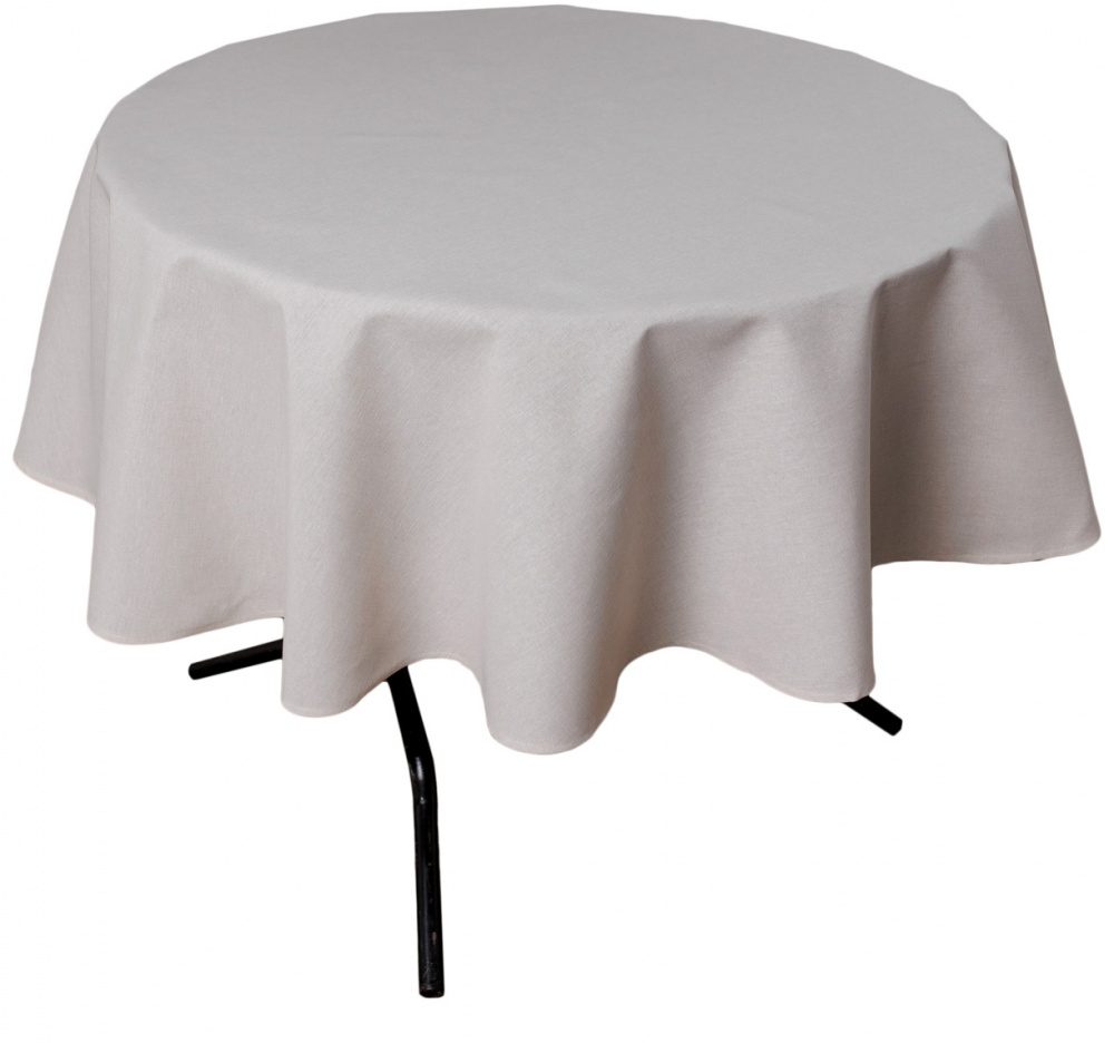Скатерть Шанталь Ø 160 см бежевый La Nuit