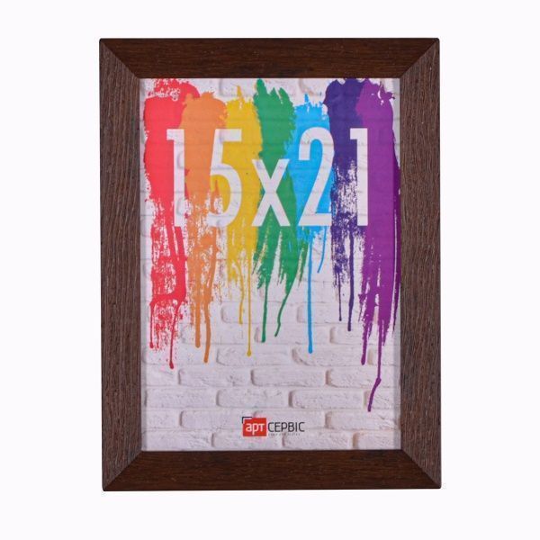 Рамка для фото Арт-Сервіс ЭА-01344 15x21 см дерево темное 