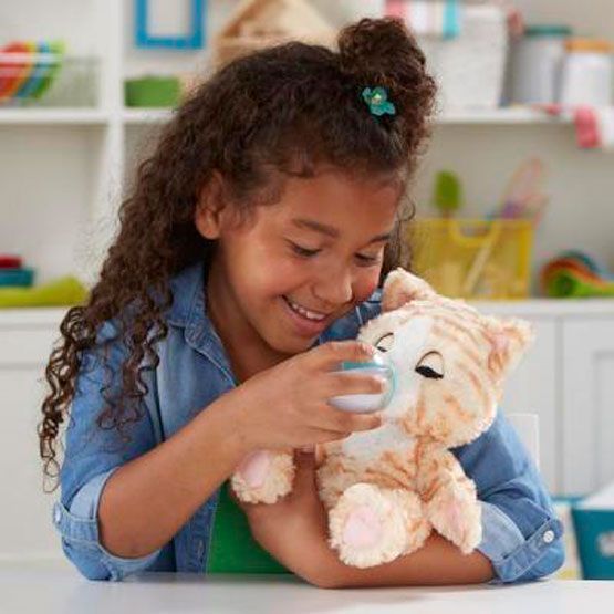 Игрушка интерактивная Hasbro Покорми котенка E0418