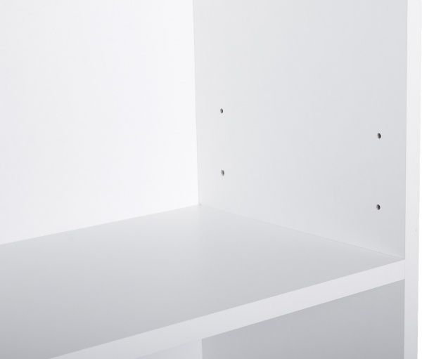 Етажерка пристінна DC 4 полиці 1810x600x300 мм білий 