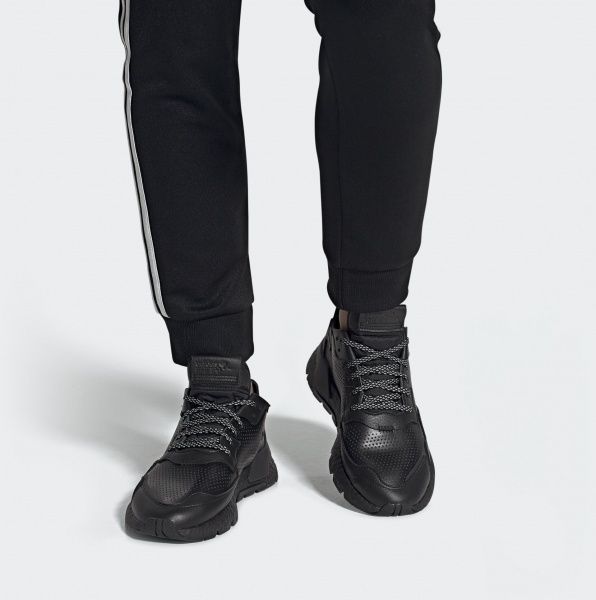 Кроссовки Adidas NITE JOGGER EF5400 р.UK 9,5 черный
