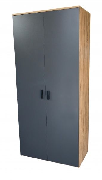 Шафа для одягу Aqua Rodos Тessa 2д антрацит / севілья 