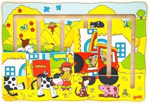 Игра-пазл GoKi Наша ферма 57596