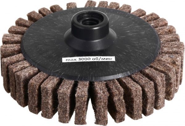 Круг пелюстковий войлочный 150хМ14 