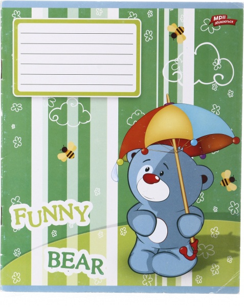 Зошит шкільний 12 аркушів у лінійку дизайн в асортименті Мрії збуваються