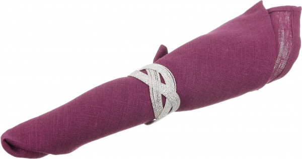 Набор колец для салфеток Silver Chic 6 шт