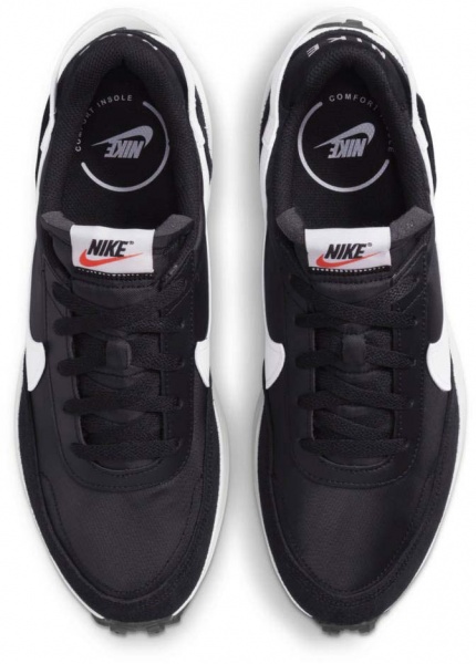 Кроссовки Nike WAFFLE DEBUT DH9522-001 р.42 черно-белый