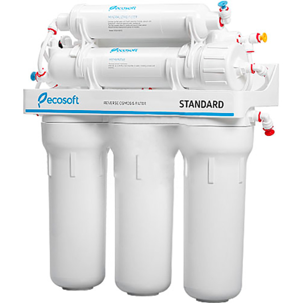 Фільтр зворотного осмосу Ecosoft Standard з мінералізатором (MO650MECOSTD)