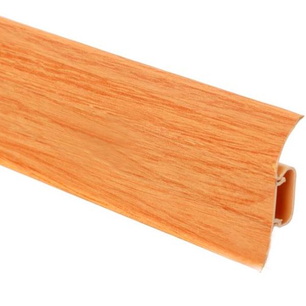 Плінтус ПВХ Novart SW09 дуб шампанський 18x52x2500 мм 