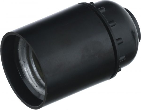 Патрон электрический UP! (Underprice) гладкий E27 бакелит черный