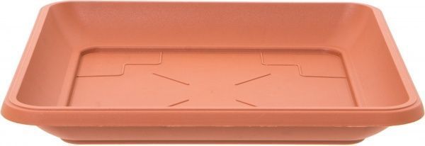 Подставка для цветов 35х35 см 35х35x5 см терракот 