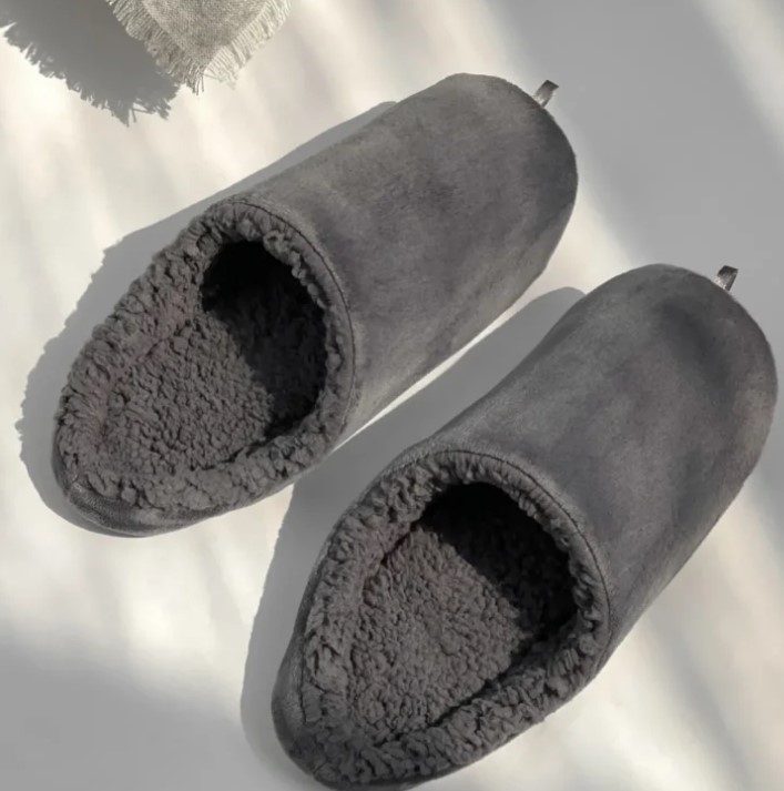 Тапочки детские Twins р.30-31 серый 10711