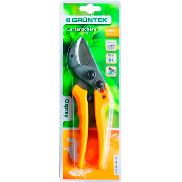 Секатор Gruntek Osprey з наковальнею 190 мм 