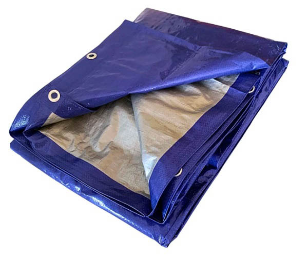 Тент Agreen 120 г/кв м, 4x5 м синій