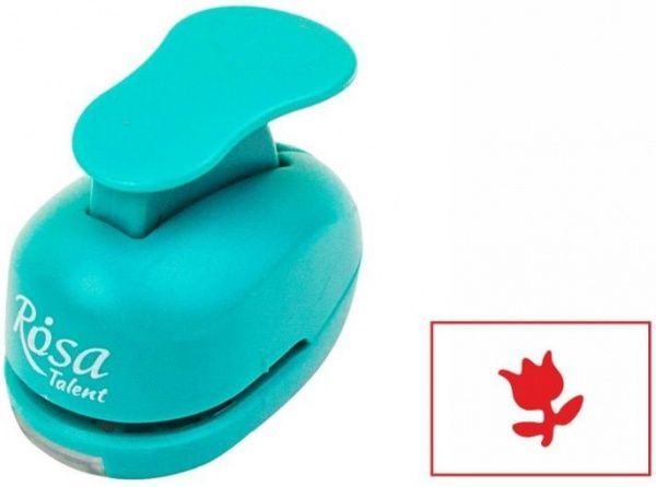 Фигурный дырокол Цветок 4 1,6 см Rosa Talent