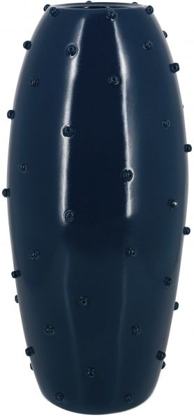 Ваза керамическая синяя Кери 38x19