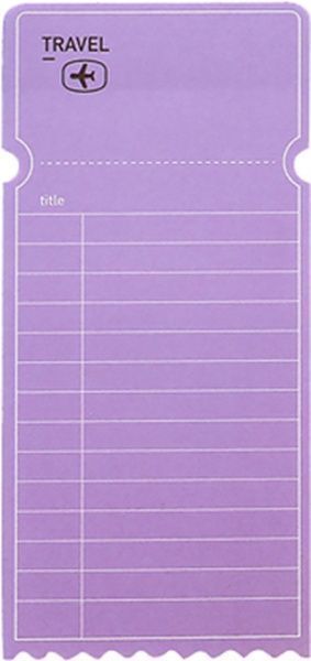 Блоки бумажные самоклеящиеся EA55702 128х58 мм 30 лист. линованный сиреневый Deli