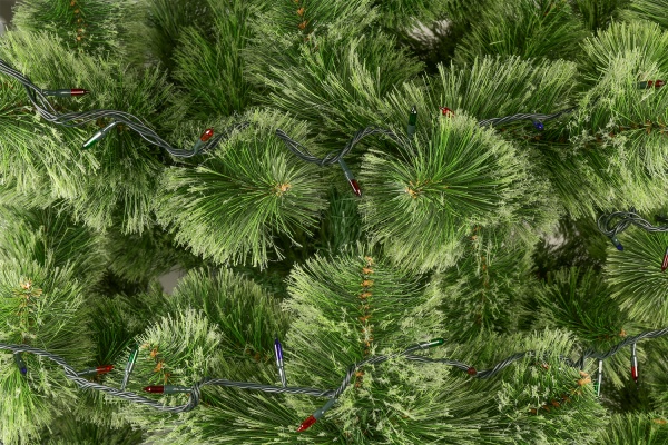 Электрогирлянда линейная разноцветная ES00140/4F 140 ламп 8 м 