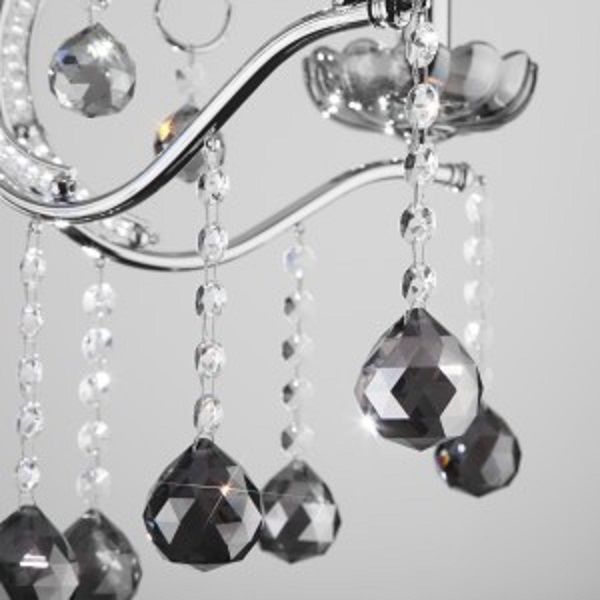 Люстра підвісна Strotskis Brezza 5x60 Вт E14 хром 10107/5 