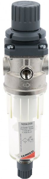 Фільтр-регулятор Camozzi N204-D00