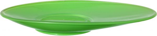 Чашка 230 мл с зеленым блюдцем Glasmark