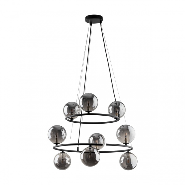 Люстра TK Lighting ANABELLE 6845 9xG9 димчатий 