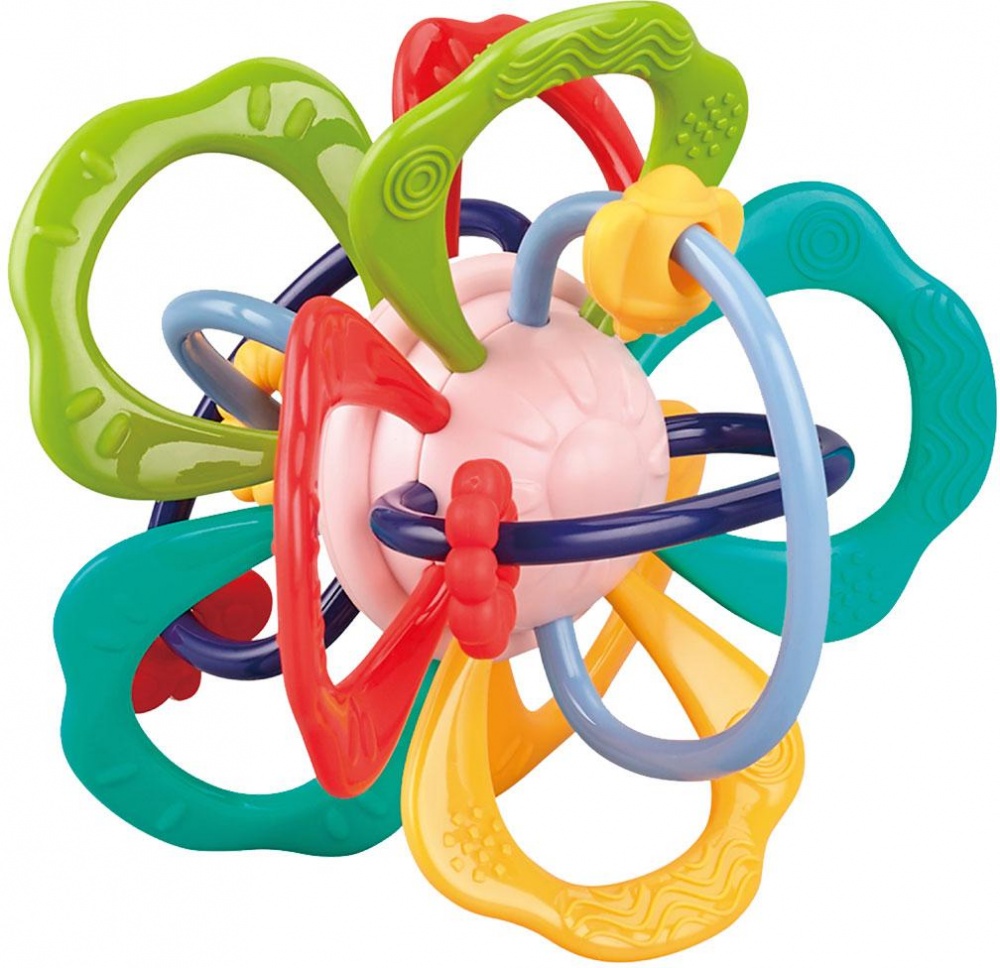 Игрушка Kiddi Smart прорезыватель Kiddi Smart Красочный цветок DM321-UA