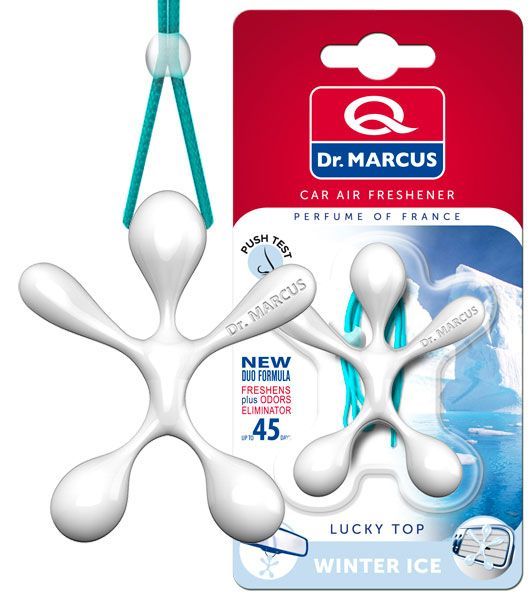 Ароматизатор на дефлектор Dr. Marcus LUCKY TOP Зимний лед