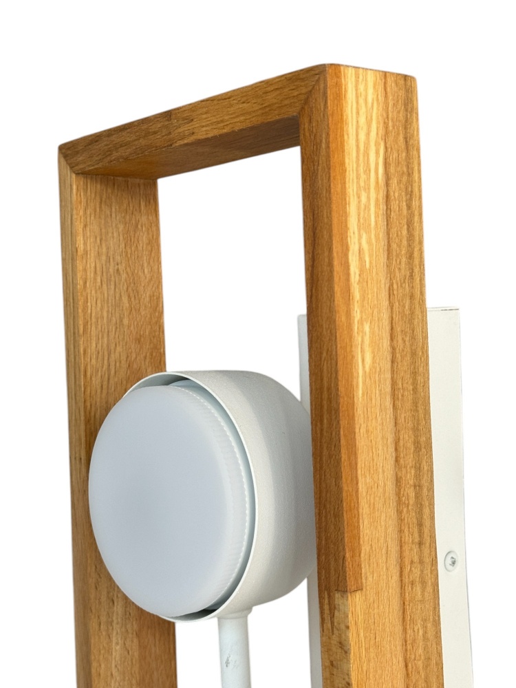 Бра LIGHT SET PL KARPATY металл/дерево 12 Вт GX53 белый