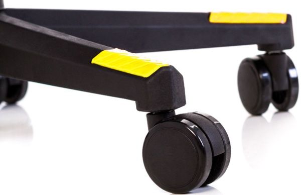 Крісло Hexter ML R1D Tilt PL70 Eco/01 чорно-жовтий 