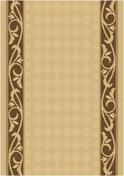 Дорожка Balta Natura 0838/067 бежевый 67 см