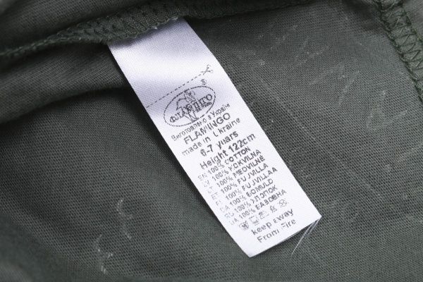 Футболка для хлопчиків Фламінго р.164 хакі 864-124 