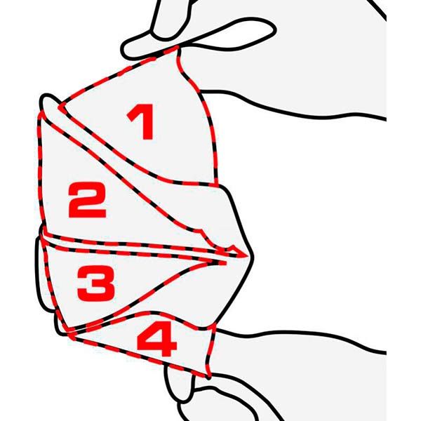 Респиратор Delta Plus FFP2 M1204VC