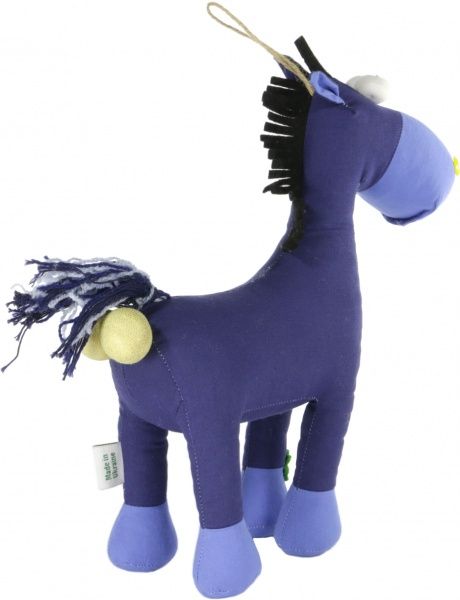 Декоративний виріб Конячка 28 см Organic Toys 