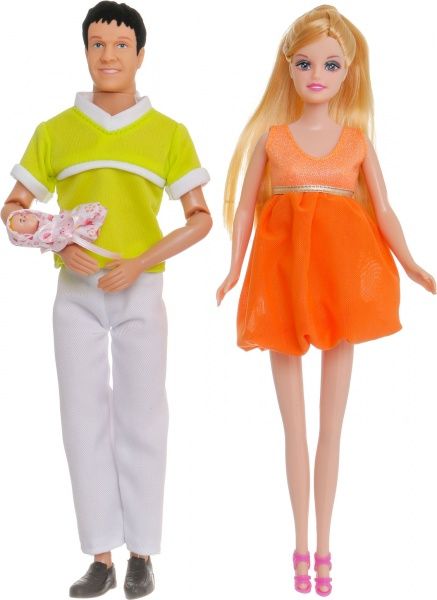 Ляльковий набір Defa Happy family з аксесуарами 8088