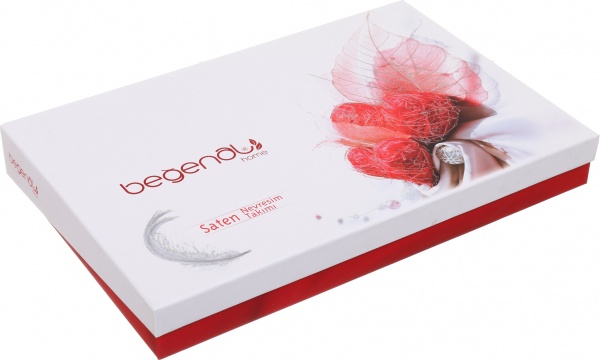 Комплект постільної білизни Delone 2 208ТС фіолетовий La Nuit 