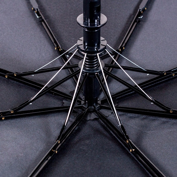 Зонт Bergamo полуавтомат Sky 7040009 черный/зеленый 