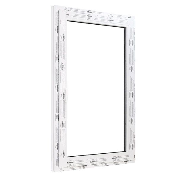 Окно поворотно-откидное ALMplast 60 600x1000 мм правое