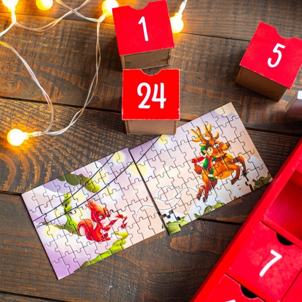 Адвент-календарь Ранок «Пазли»
